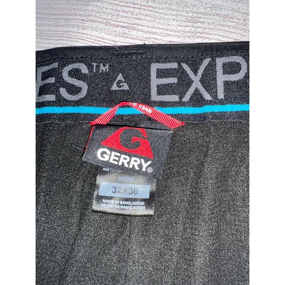 Gerry Men’s Black Fleece-Lined Softshell Pants 32x30 Adjustable Hem Excellent - Picture 5 of 8